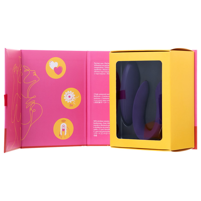 Фото Satisfyer, Германия Вибратор для пар с пультом дистанционного управления Satisfyer Double Plus Remote