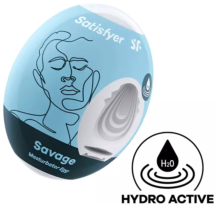 Фото Satisfyer, Германия Набор яиц-мастурбаторов Satisfyer Masturbator Eggs Savage 3 шт