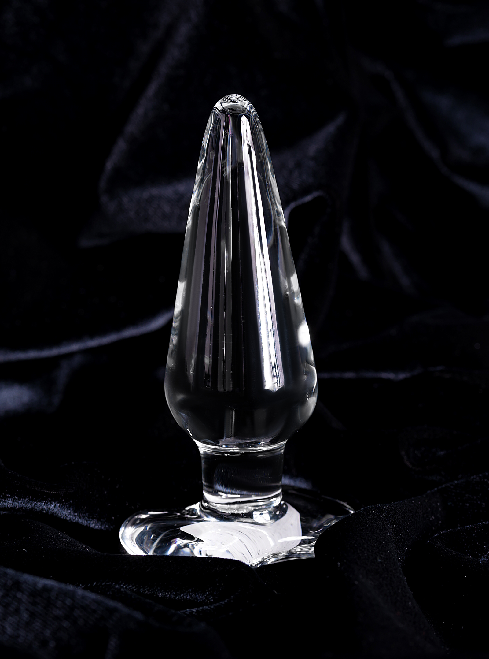 Фото Sexus Glass, Китай Анальная втулка из стекла Sexus Glass 12 см