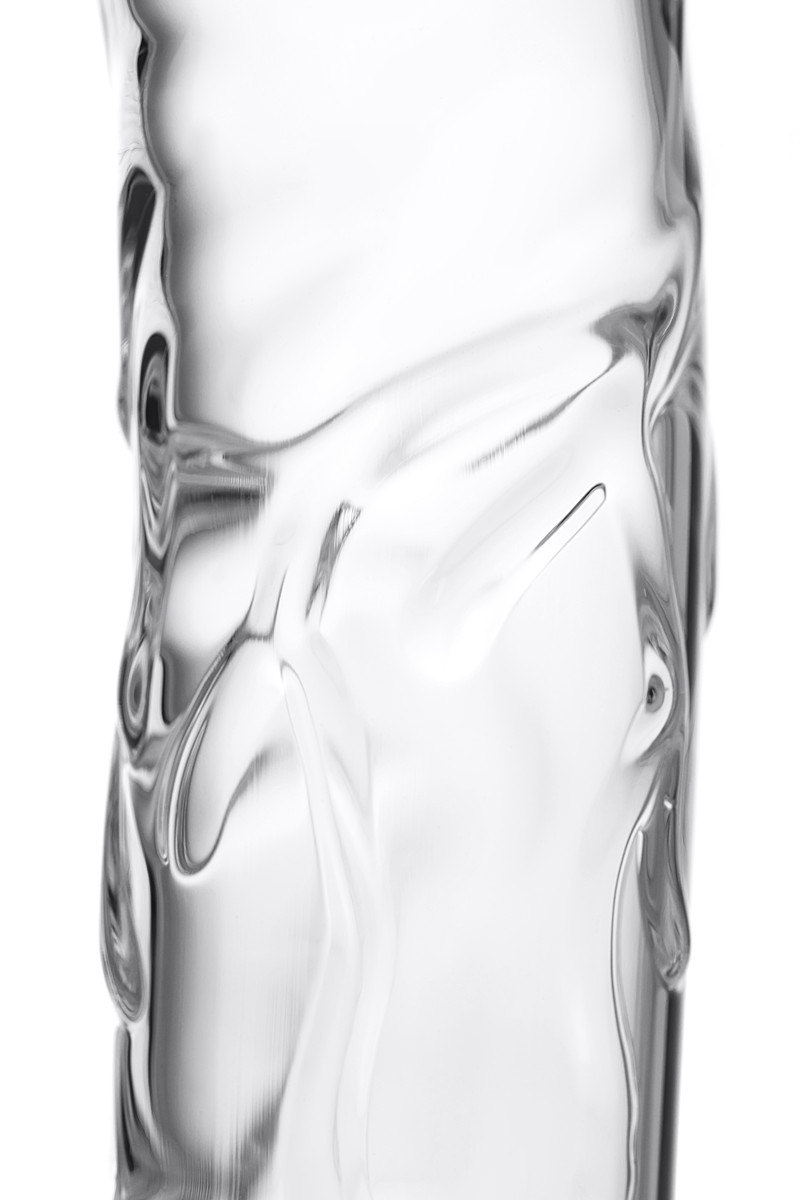 Фото Sexus Glass Реалистичный фаллос из прозрачного стекла Sexus Glass 20 см