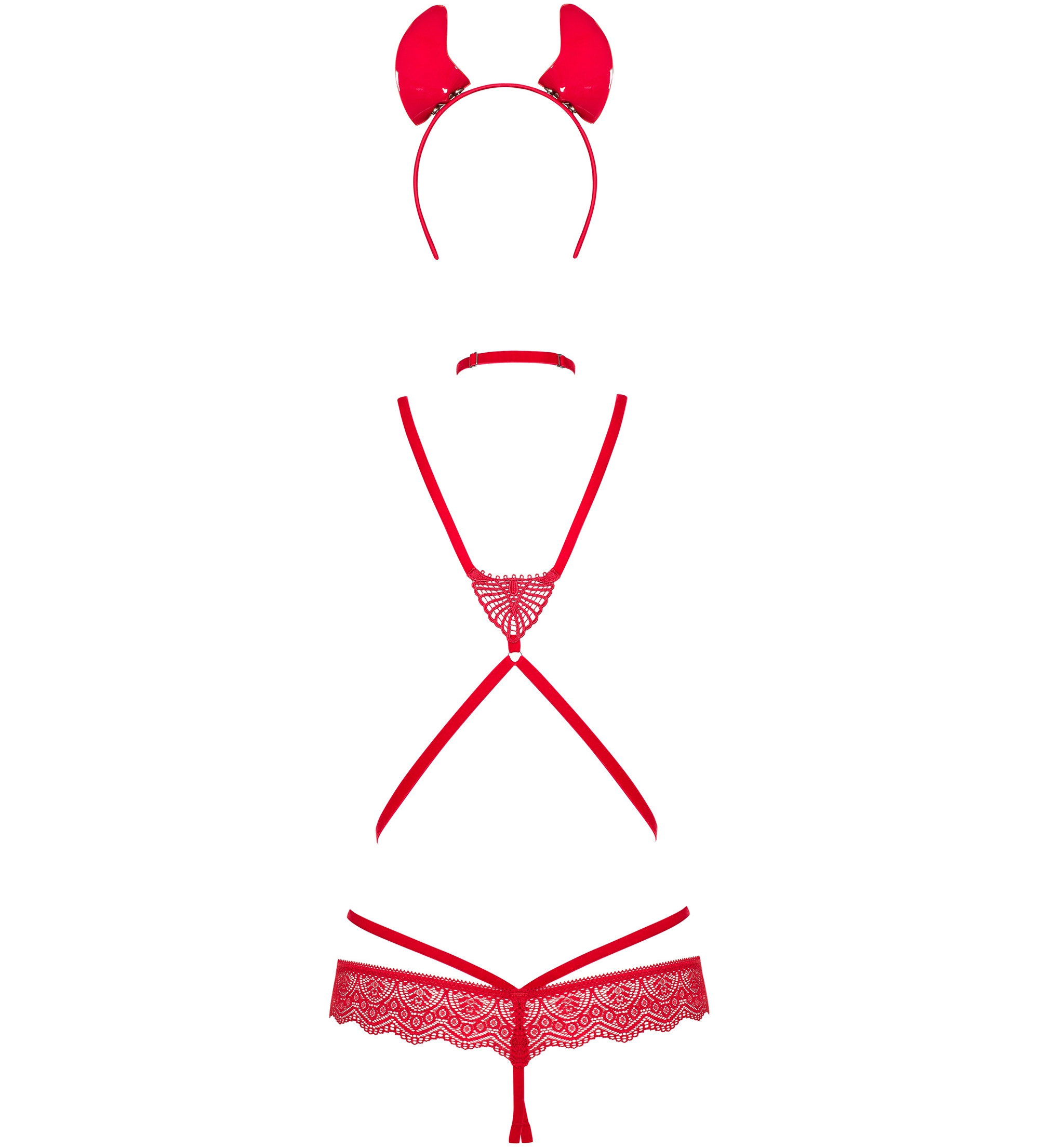 Изображение Obsessive, Польша Дерзкий эротический костюм дьяволицы Evilia S/M