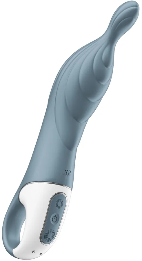 Satisfyer, Германия Универсальный вибратор с точечным стимулятором Satisfyer A-Mazing 2 серый — купить в Минске Изображение Satisfyer, Германия Универсальный вибратор с точечным стимулятором Satisfyer A-Mazing 2 серый