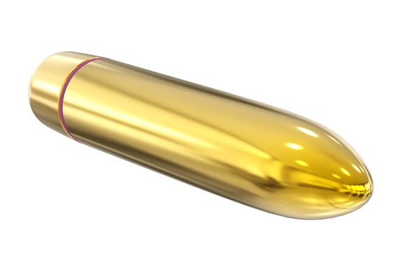 Изображение Baile, Китай Золотая вибропулька с 10 режимами вибрации