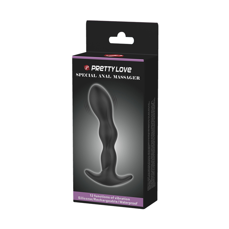 Фото Pretty Love, Китай Перезаряжаемый массажер простаты с вибрацией Anal Massager ДЕФОРМИРОВАННАЯ УПАКОВКА