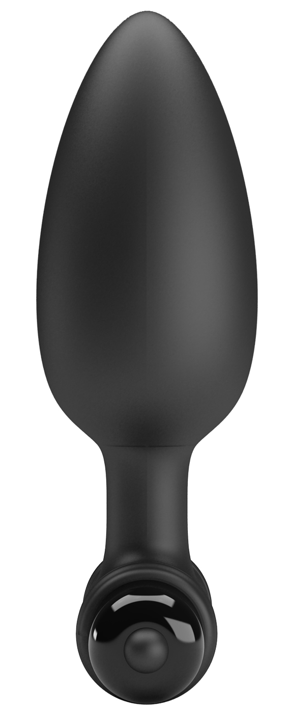 Фото Pretty Love Анальная втулка с вибрацией Pretty Love Vibra Butt Plug II черная
