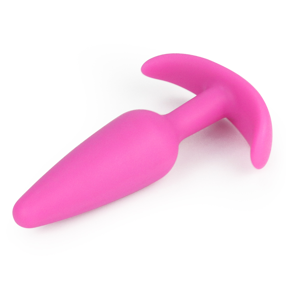 Фото Lovetoy, Китай Розовая силиконовая анальная пробка Lure Me Small
