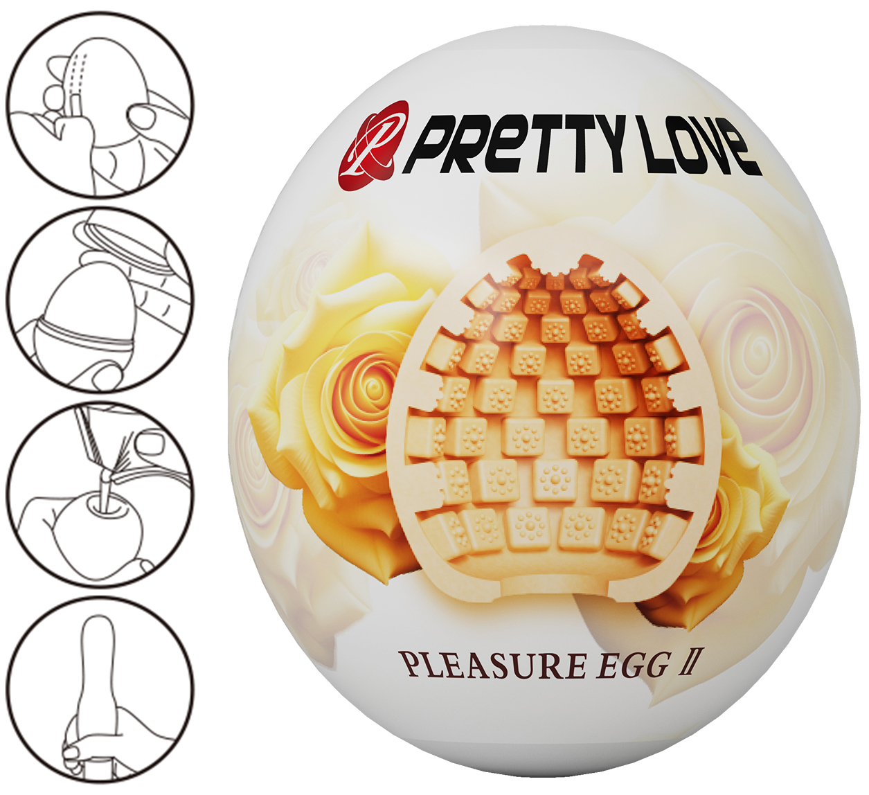 Фото Pretty Love Яйцо-мастурбатор Pretty Love Pleasure Egg II