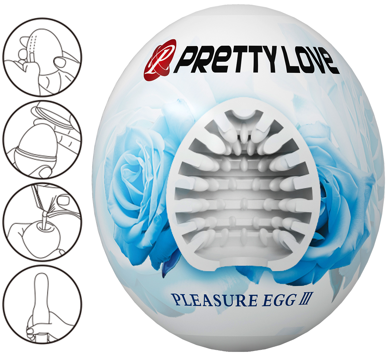 Изображение Pretty Love Яйцо-мастурбатор Pretty Love Pleasure Egg III
