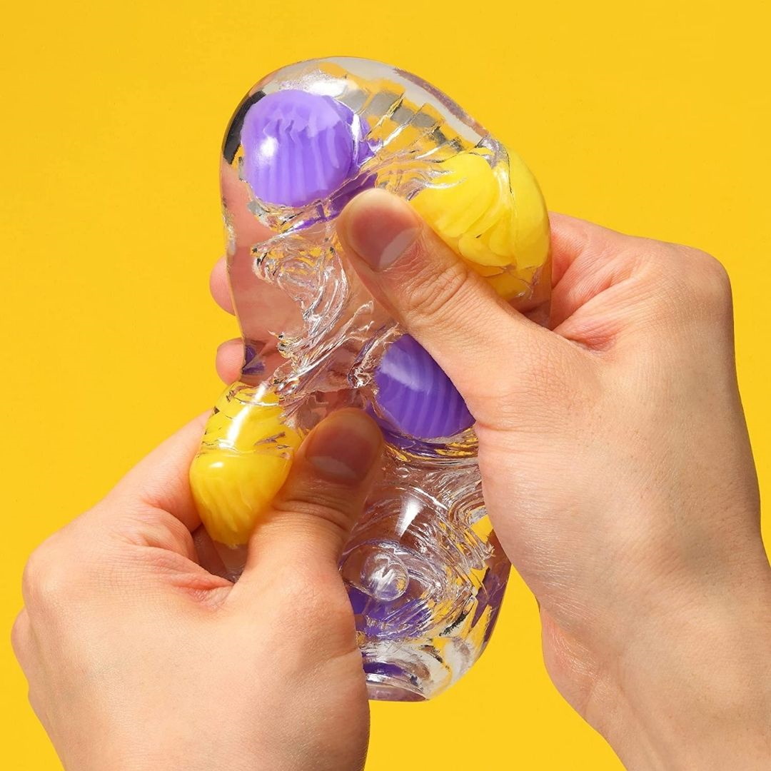 Изображение Tenga, Япония Tenga Bobble Magic Marbles - Мастурбатор нереалистичный, 14 см (прозрачный)