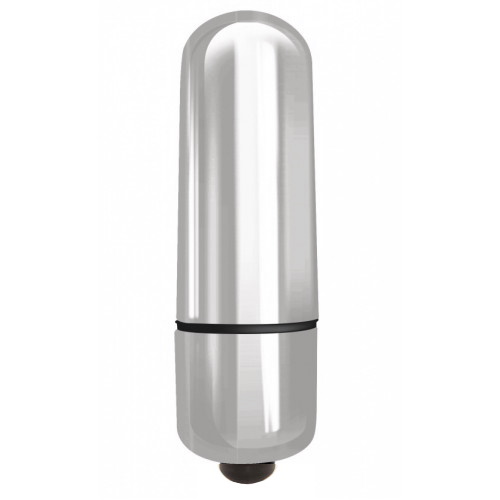 Изображение Lovetoy, Китай Серебристая вибропуля X-Basic Bullet Mini Lovetoy