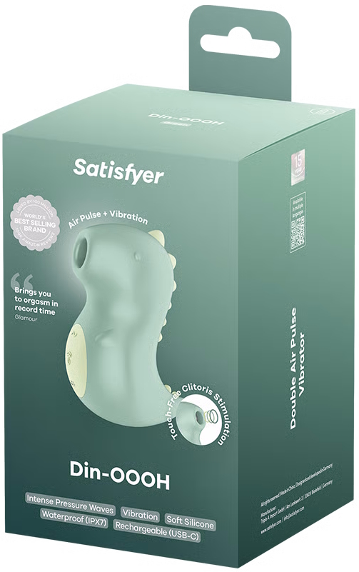 Satisfyer, Германия Вакуумно-волновой стимулятор клитора Satisfyer Din-oooh — купить в Минске Изображение Satisfyer, Германия Вакуумно-волновой стимулятор клитора Satisfyer Din-oooh