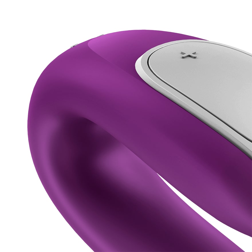 Фото Satisfyer, Германия Смарт-стимулятор для пар Satisfyer Double Fun фиолетовый