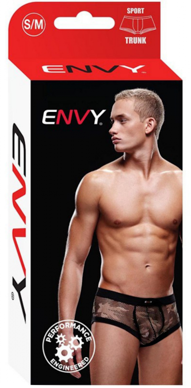 Изображение  Мужские трусы-хипсы Envy милитари S/M