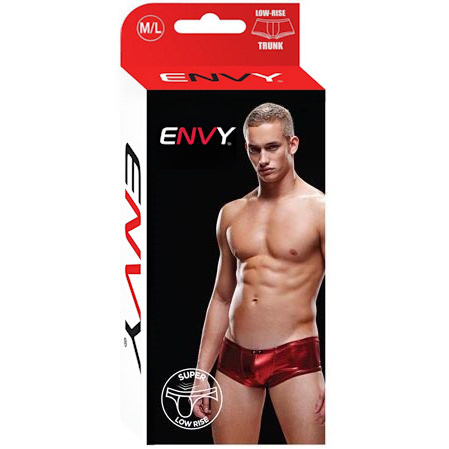 Фото  Мужские трусы-хипсы Envy красные M/L