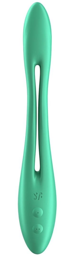 Фото Satisfyer, Германия Многофункциональный вибратор для пар с гибкой основой Satisfyer Elastic Game Light Green