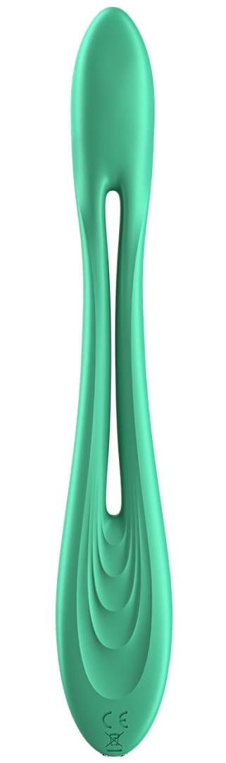 Фото Satisfyer, Германия Многофункциональный вибратор для пар с гибкой основой Satisfyer Elastic Game Light Green
