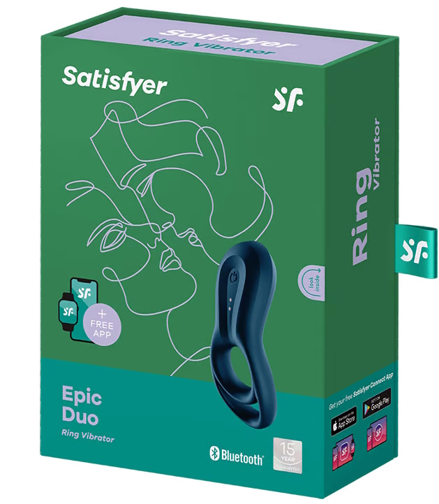 Изображение Satisfyer, Германия Эрекционное смарт-кольцо Satisfyer Epic Duo