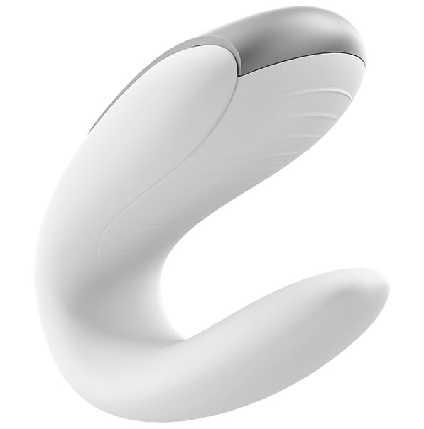 Фото Satisfyer, Германия Смарт-стимулятор для пар Satisfyer Double Fun белый ДЕФОРМИРОВАННАЯ УПАКОВКА
