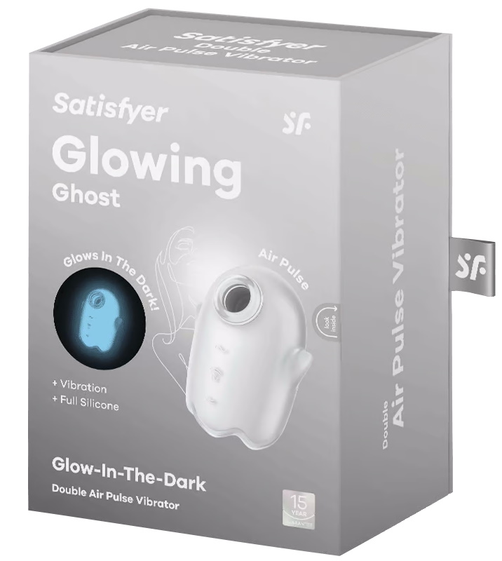 Изображение Satisfyer, Германия Вакуумно-волновой стимулятор с вибрацией Satisfyer Glowing Ghost