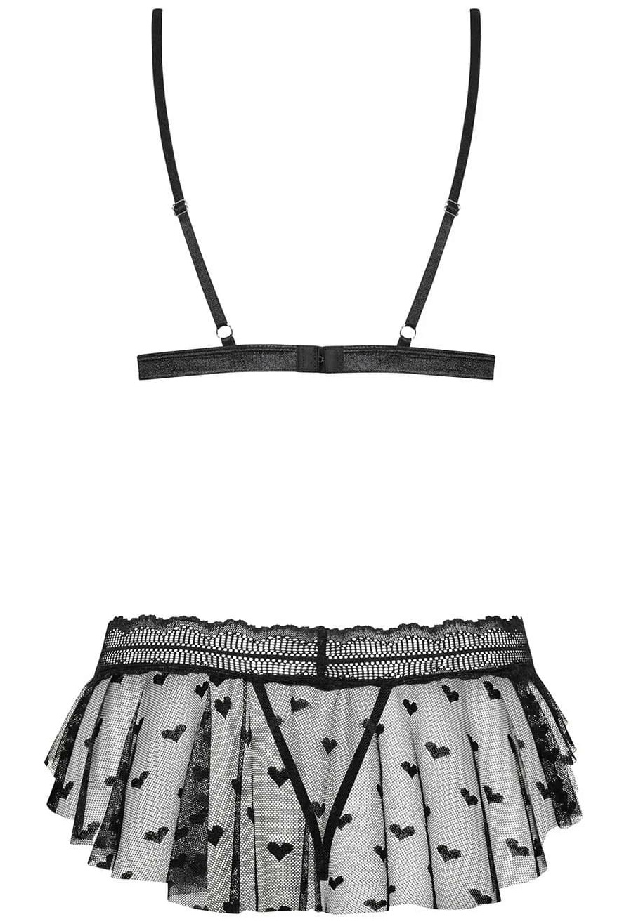 Фото Obsessive, Польша Пикантный комплект белья Heartia S/M