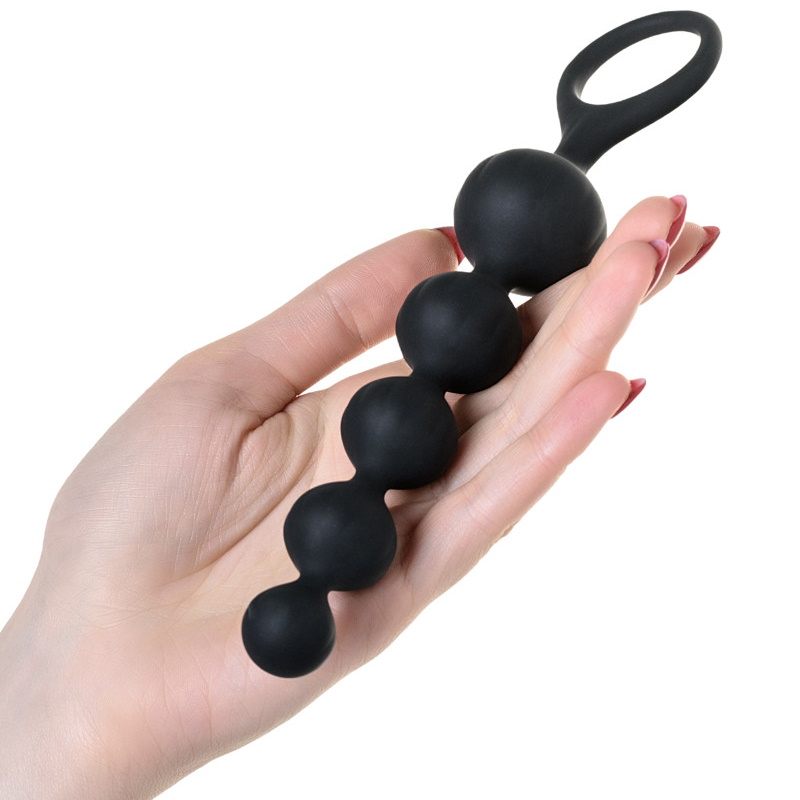 Satisfyer, Германия Набор анальных цепочек Satisfyer Love Beads черные — купить в Минске Фото Satisfyer, Германия Набор анальных цепочек Satisfyer Love Beads черные