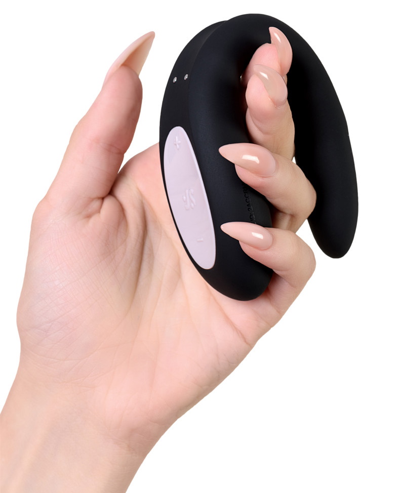 Фото Satisfyer, Германия Смарт-стимулятор для пар Satisfyer Double Joy Partner Vibrator черный