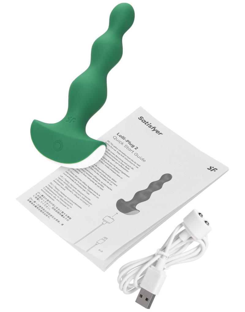 Satisfyer, Германия Анальная виброёлочка Satisfyer Lolli-Plug 2 зеленая — купить в Минске Фото Satisfyer, Германия Анальная виброёлочка Satisfyer Lolli-Plug 2 зеленая