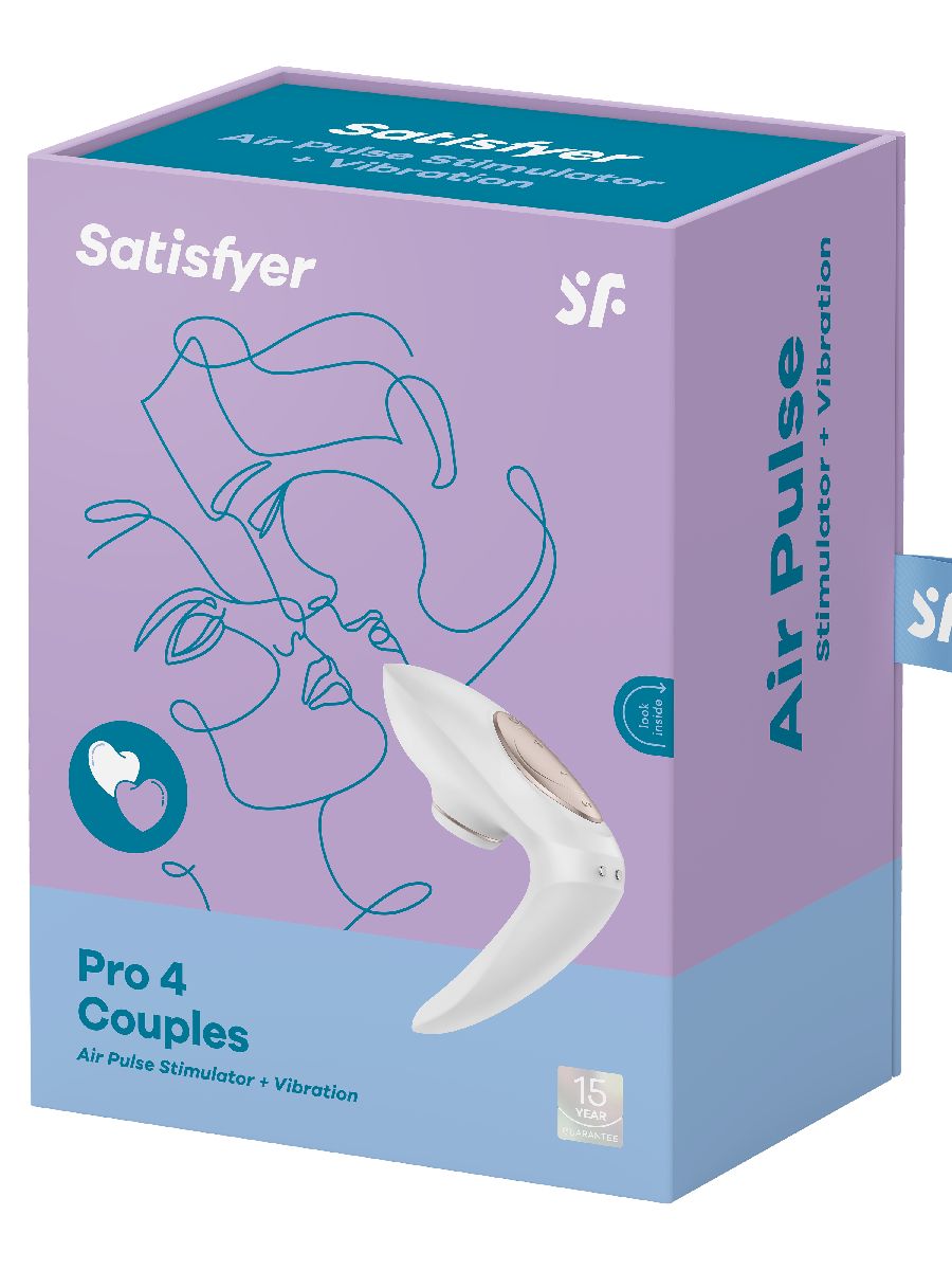 Satisfyer, Германия Бесконтактный вакуум-волновой стимулятор для пар Satisfyer Pro 4 Couples — купить в Минске Изображение Satisfyer, Германия Бесконтактный вакуум-волновой стимулятор для пар Satisfyer Pro 4 Couples