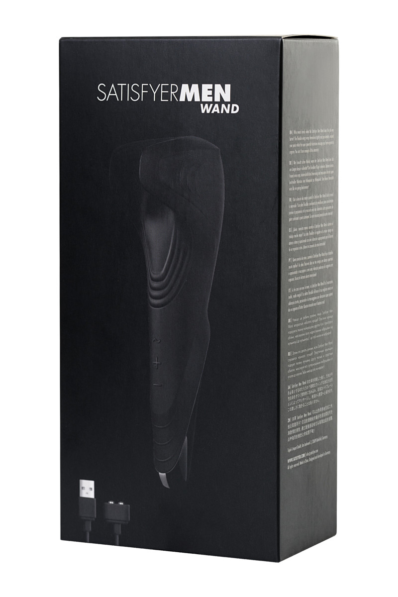 Изображение  Перезаряжаемый мастурбатор с вибрацией Satisfyer Men Wand