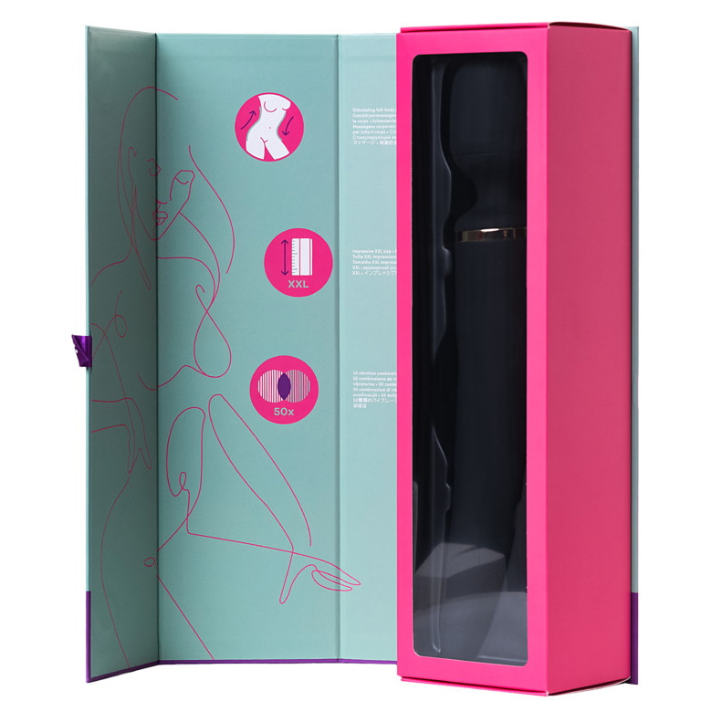 Satisfyer, Германия Вибромассажер перезаряжаемый Satisfyer Wand-er Women черный — купить в Минске Фото Satisfyer, Германия Вибромассажер перезаряжаемый Satisfyer Wand-er Women черный