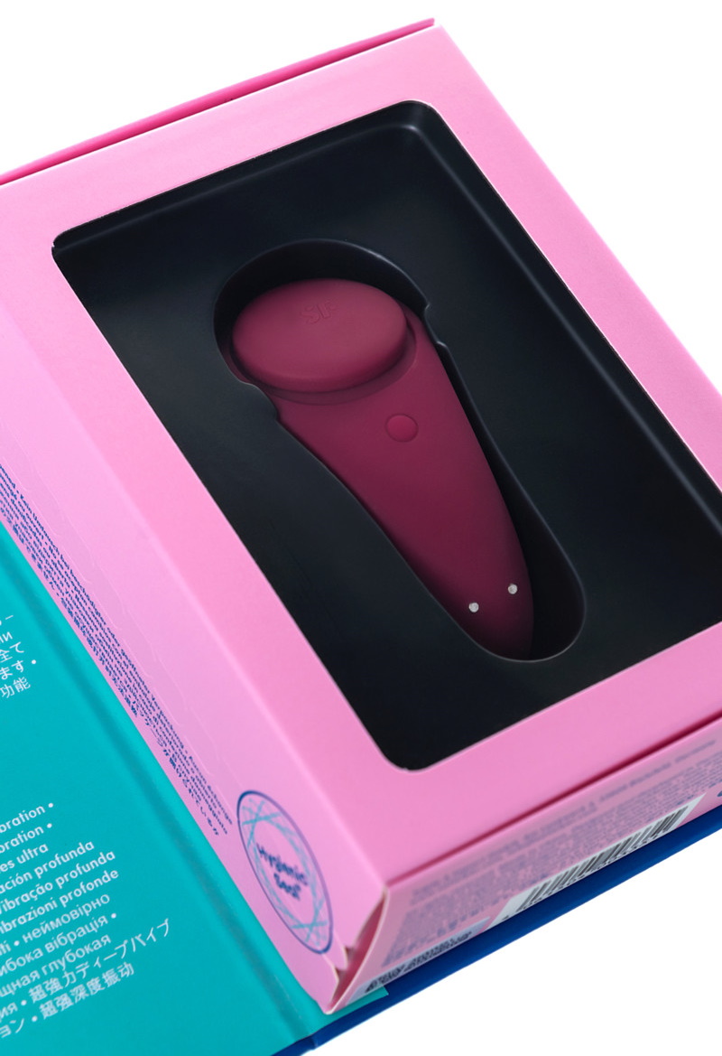 Фото Satisfyer, Германия Клиторальный смарт-стимулятор Satisfyer Sexy Secret бордовый