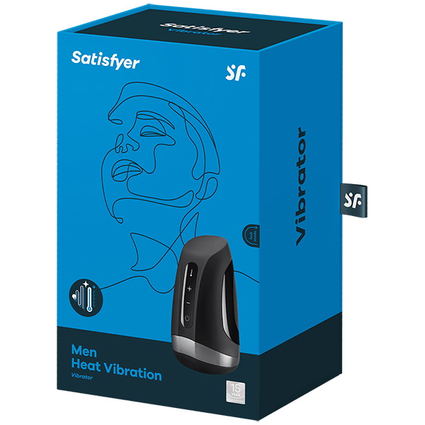 Изображение Satisfyer, Германия Мастурбатор с функцией нагрева Satisfyer Men Heat Vibration