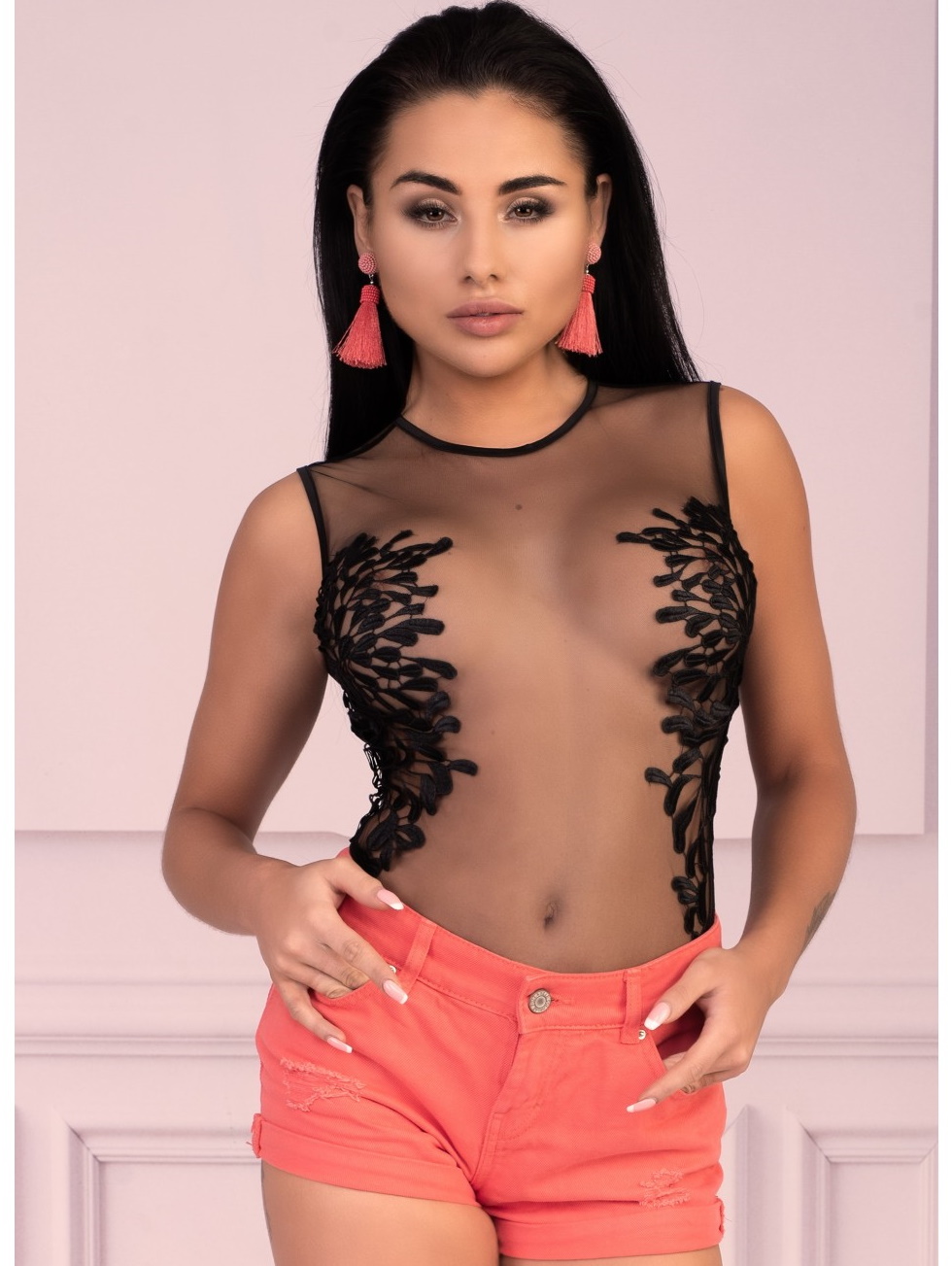 Изображение Livia Corsetti Fashion, Польша Сексуальное боди с ажурным кружевом Kiraven S/M