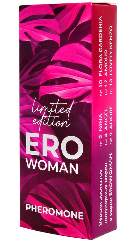 Фото Биоритм, Россия Женские духи с феромонами Erowoman Limited Edition №2 Nina 10 мл