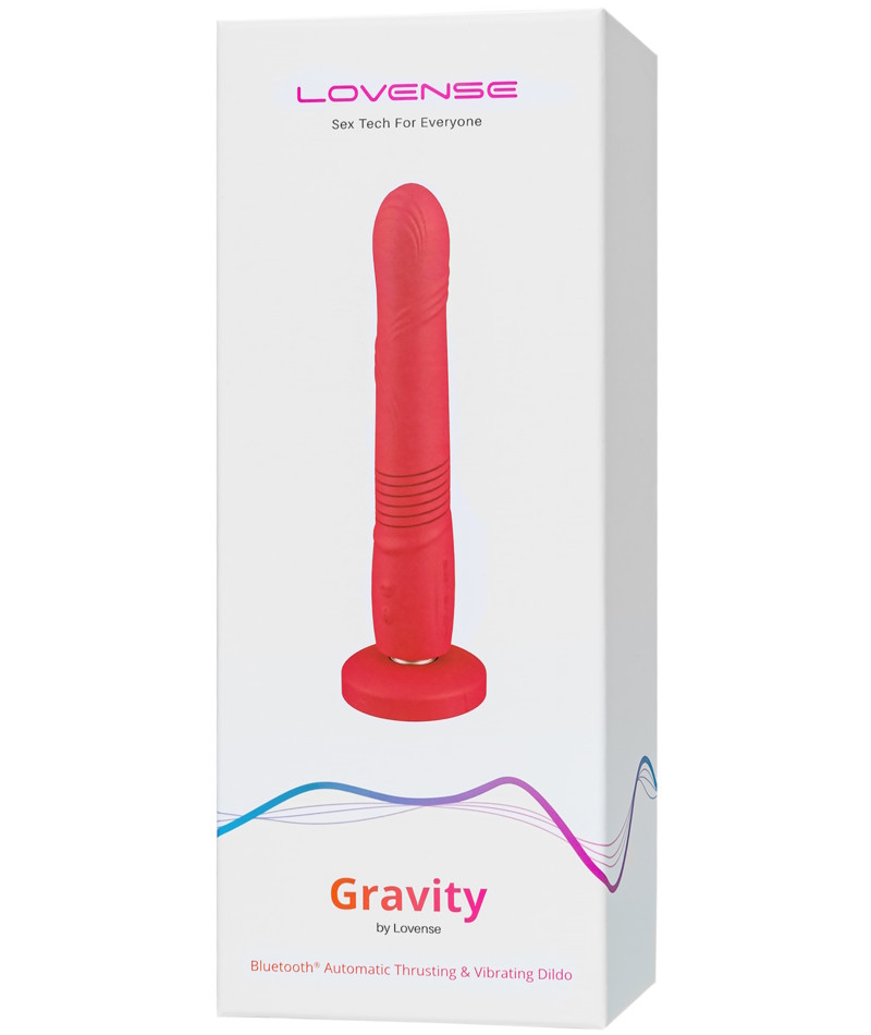 Изображение Lovense, США Смарт-пульсатор на присоске Lovense Gravity