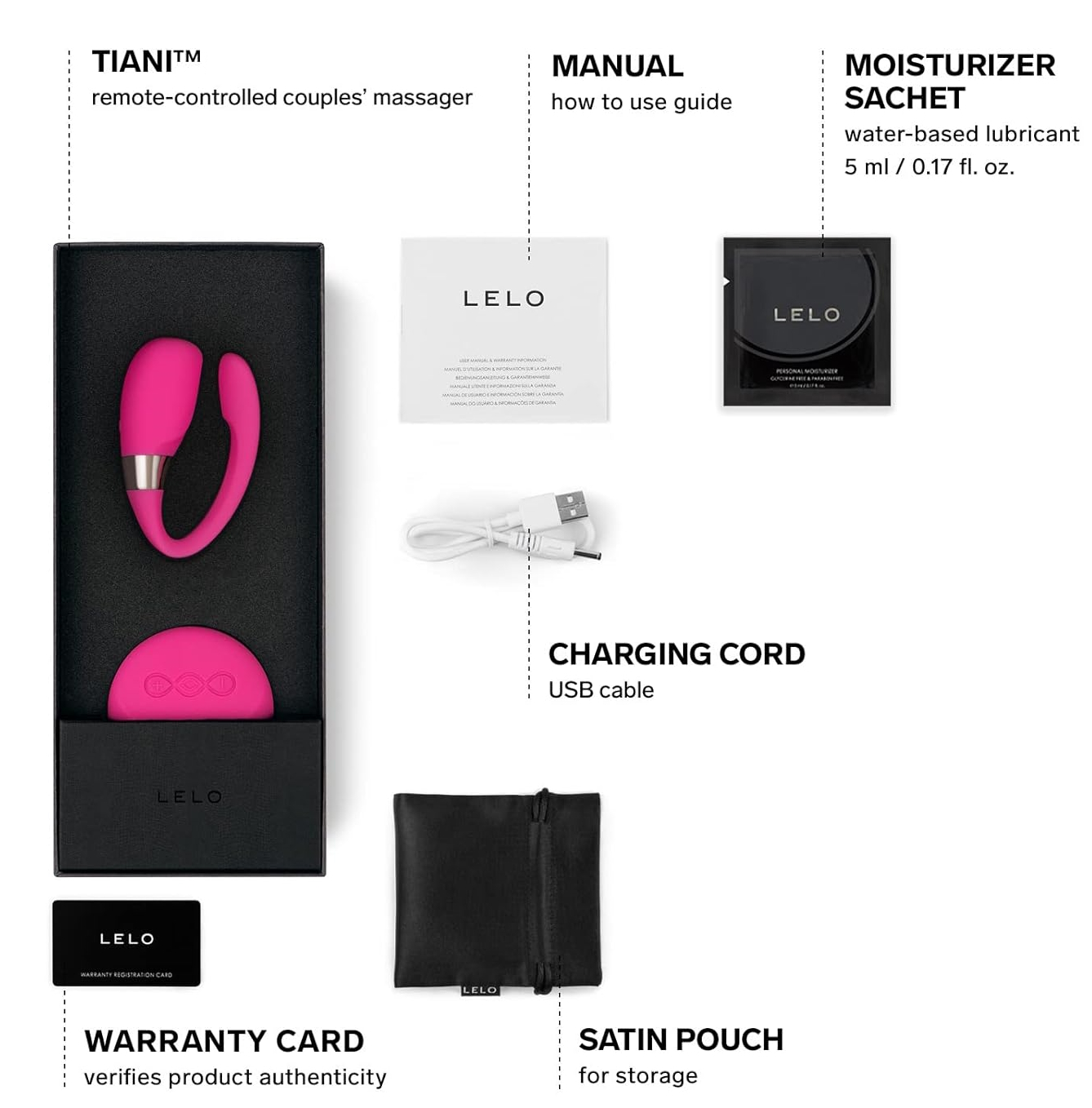 Фото Lelo, Швеция Вибратор для пар с дистанционным управлением Lelo Tiani 2