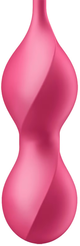 Фото Satisfyer, Германия Вагинальные смарт-шарики с вибрацией Satisfyer Love Birds 2 красные
