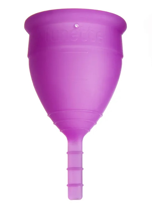 Фото Lola Toys, Россия Фиолетовая менструальная чаша Lunette Cup 25 мл
