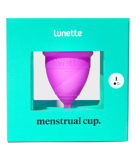 Фото Lola Toys, Россия Фиолетовая менструальная чаша Lunette Cup 25 мл
