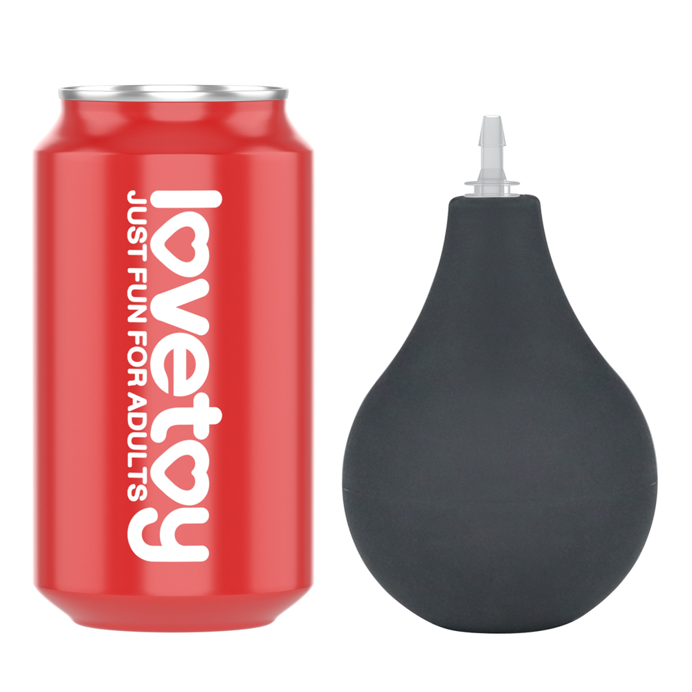 Изображение Lovetoy, Китай Черный фаллос с имитацией семяизвержения Lovetoy Squirt Extreme 28 см