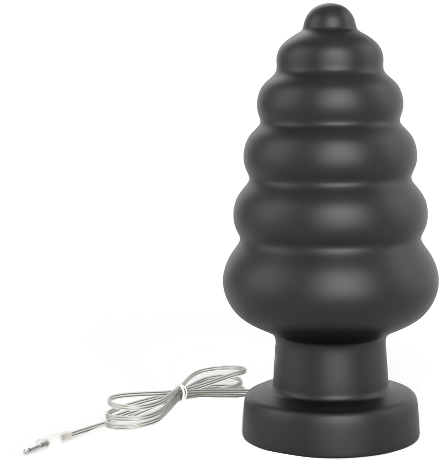 Изображение Lovetoy, Китай Большая анальная пробка с вибрацией King Sized Vibrating Anal Cracker 18 см