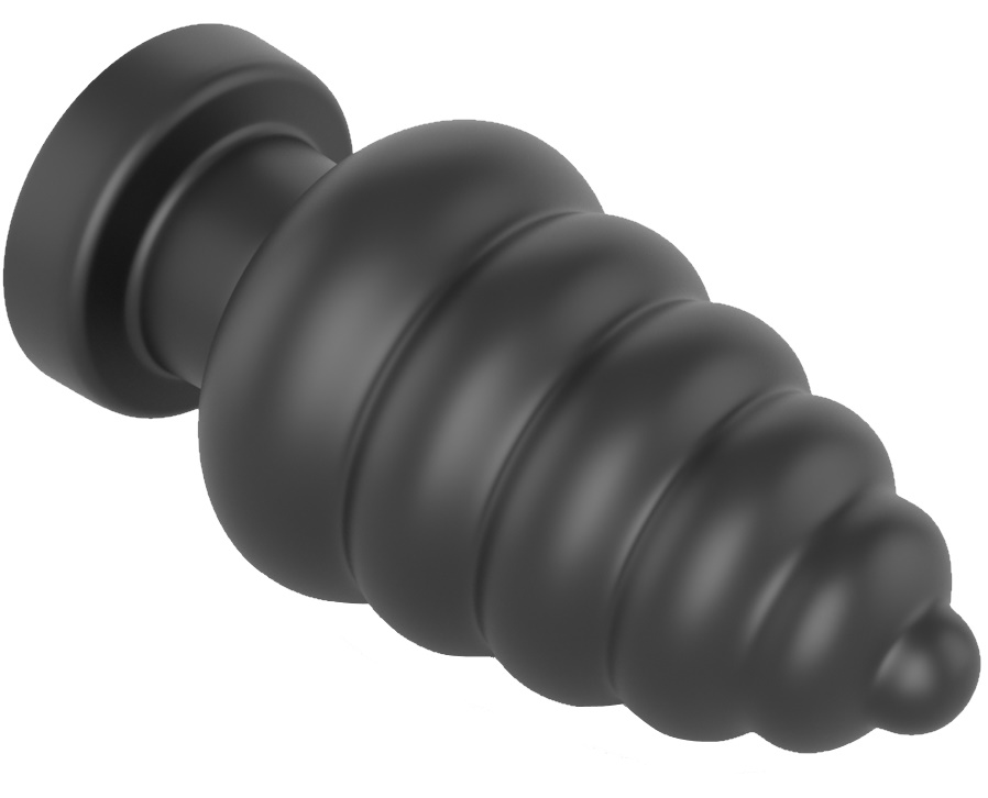 Изображение Lovetoy, Китай Большая анальная пробка с вибрацией King Sized Vibrating Anal Cracker 18 см