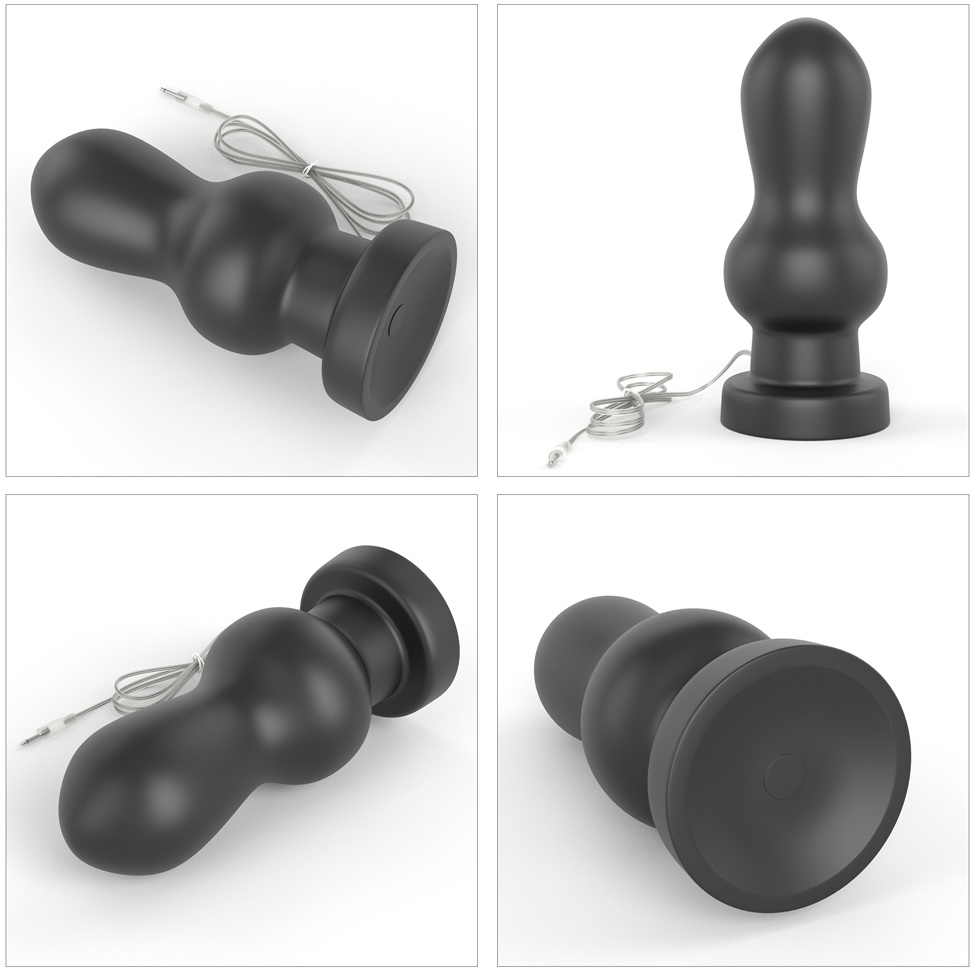 Фото Lovetoy, Китай Большая анальная пробка с вибрацией King Sized Vibrating Anal Rammer 18 см