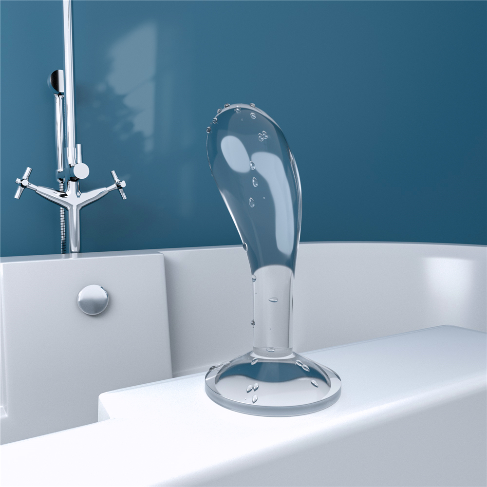 Фото Lovetoy, Китай Прозрачный стимулятор простаты Lovetoy Flawless Clear Prostate Plug 15 см