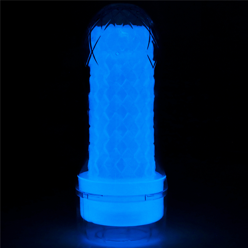 Фото Lovetoy, Китай Прозрачный мастурбатор светящийся в темноте Lumino Play Pocketed Masturbator
