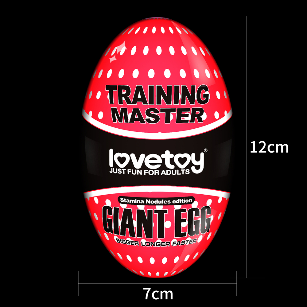 Изображение Lovetoy, Китай Большое яйцо-мастурбатор Giant Egg Stamina Nodules Edition