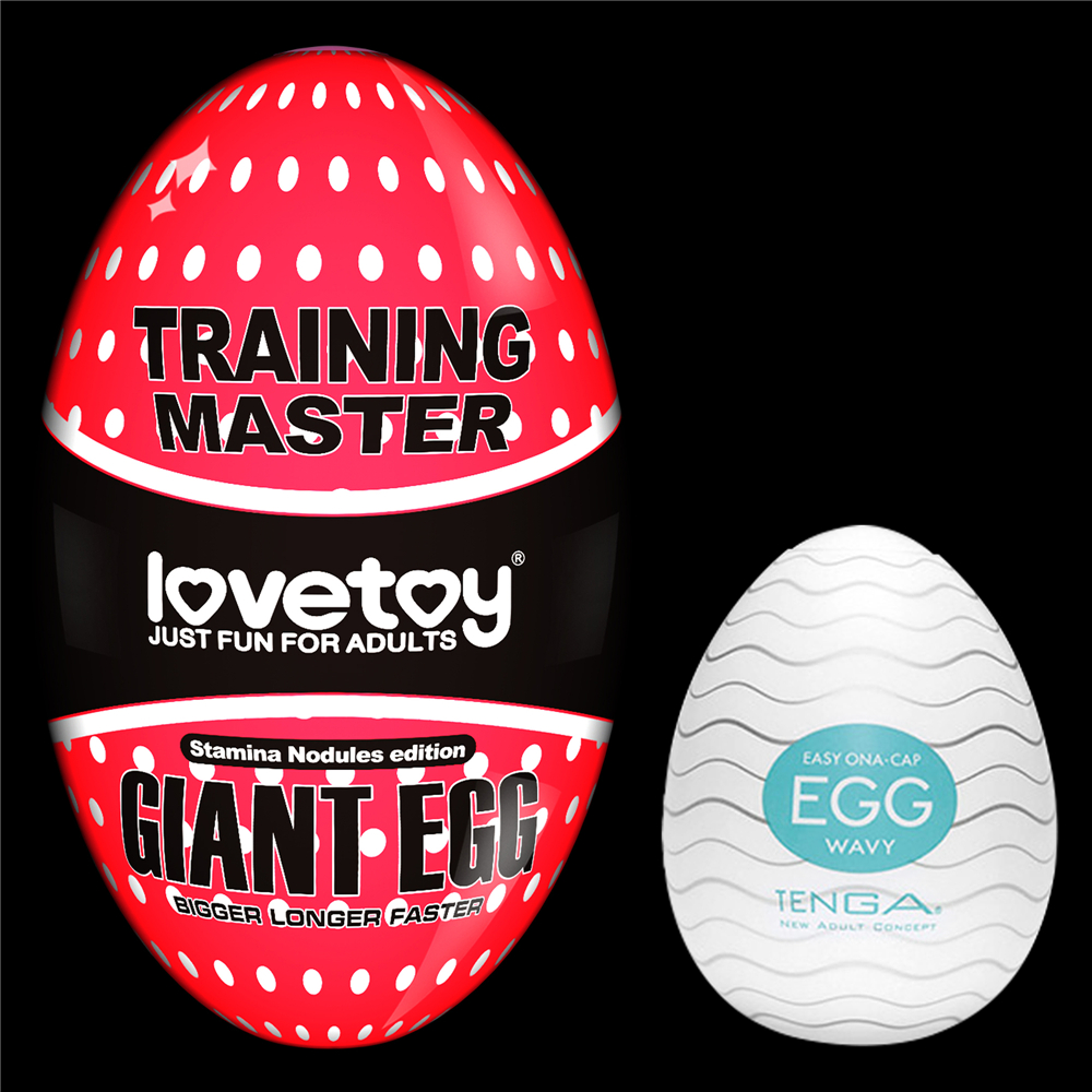 Изображение Lovetoy, Китай Большое яйцо-мастурбатор Giant Egg Stamina Nodules Edition
