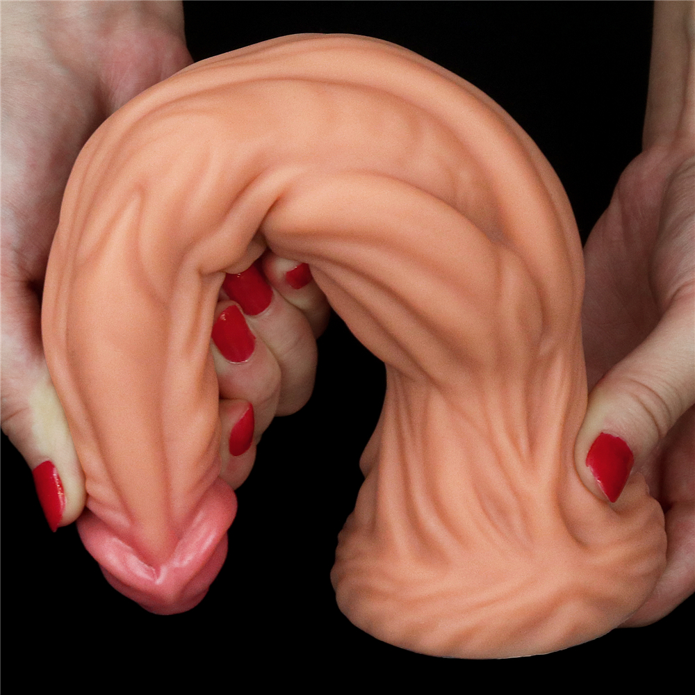 Изображение Lovetoy, Китай Фаллоимитатор с ярко выраженным рельефом Lovetoy Silicone Cock 25 см