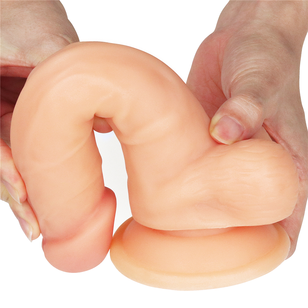 Изображение Lovetoy, Китай Страпон-реалистик на черных трусиках Easy Strapon Set 20 см