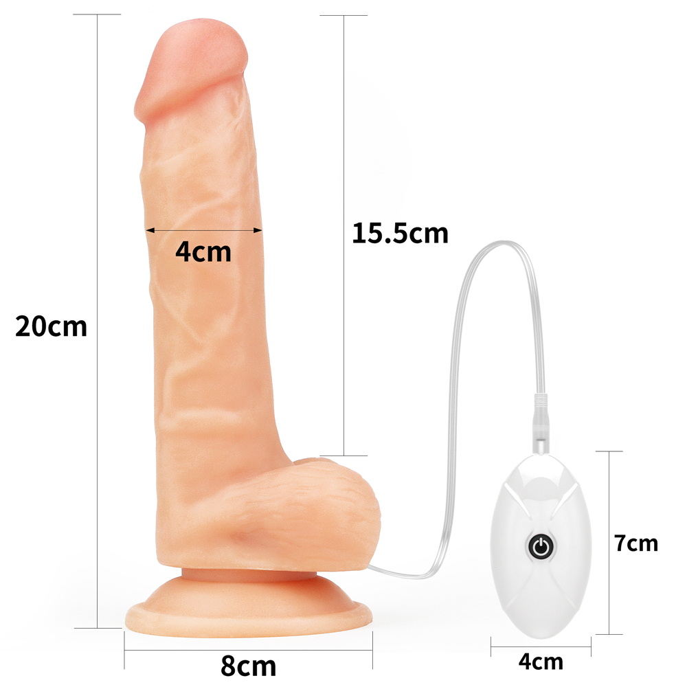 Фото Lovetoy, Китай Страпон телесный с вибрацией Ingen Easy Strapon Set 20 см